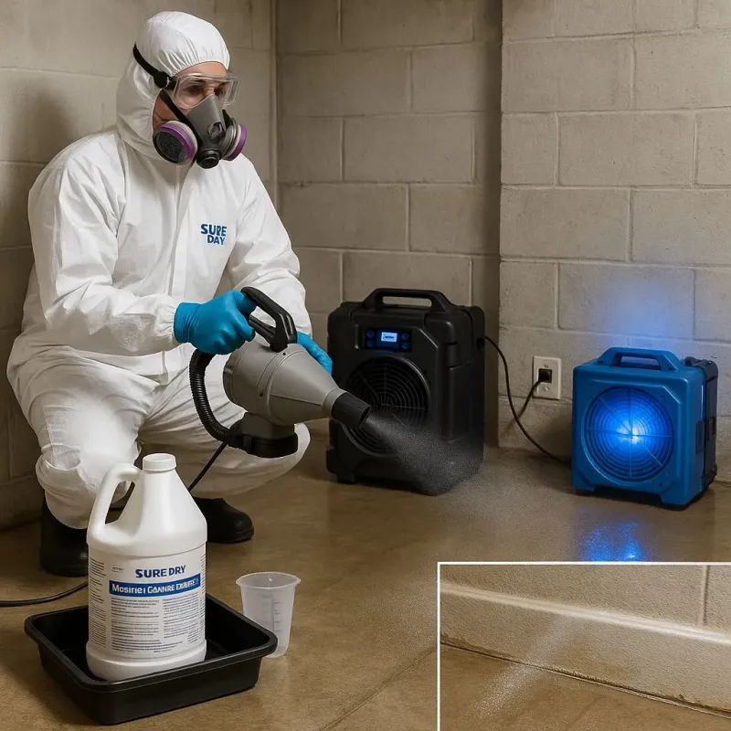 Sanitization and Odor Removal process in Warren County, KY